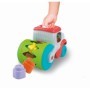 Clementoni - Jucarie educationala Soft Clemmy compactor de cuburi pentru dezvoltarea senzoriala si motorie a copiilor Clementoni